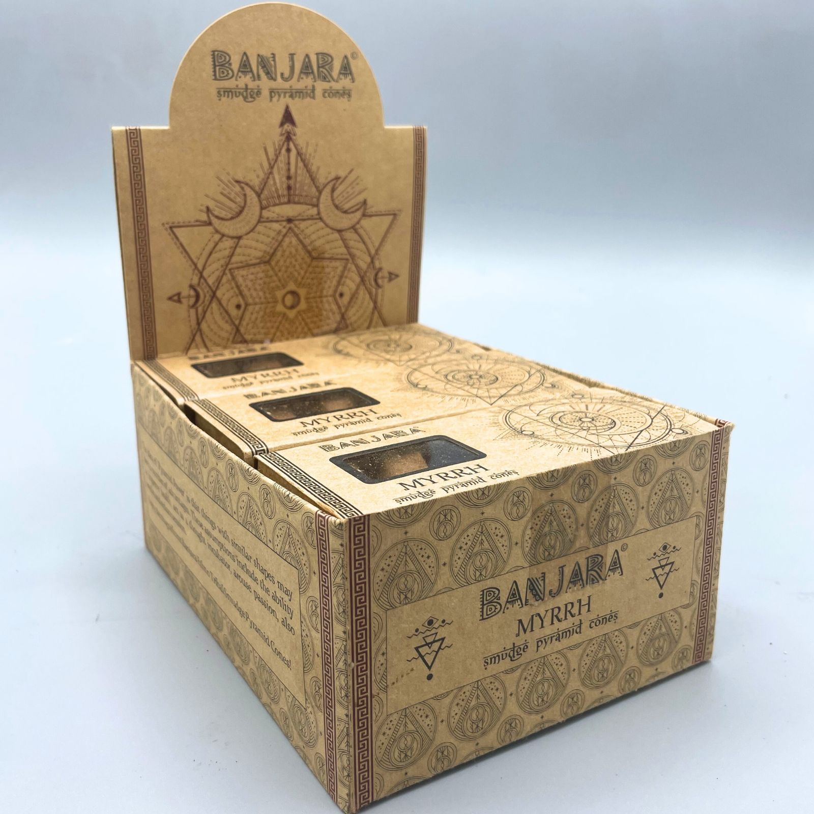 Conos piramidales Banjara Smudge - Mirra - Imagen 5