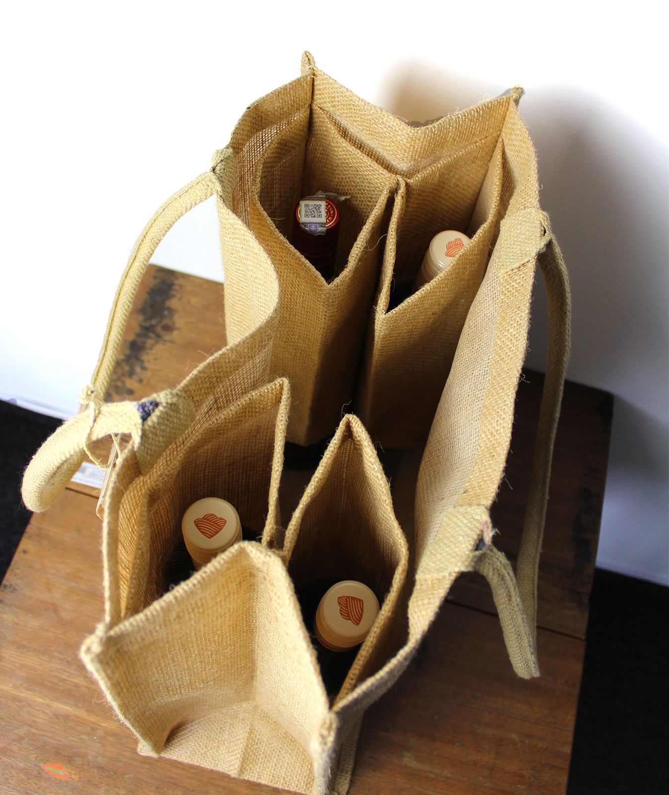 Bolsa de Yute Grande - Porta Botellas - Imagen 2