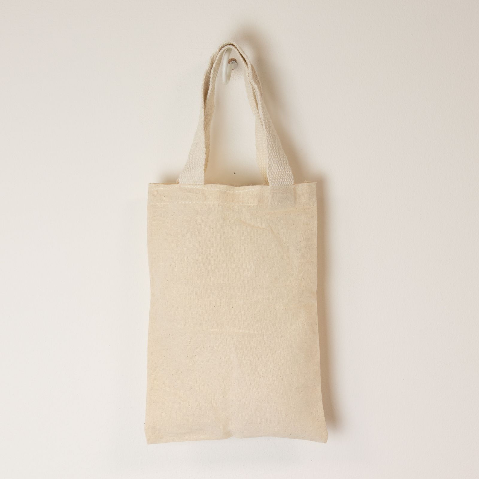 Nomad Sari Icónica Bolsa Tote de Regalo Mini - Sin impresión- (25x18cm) - Natural 4oz