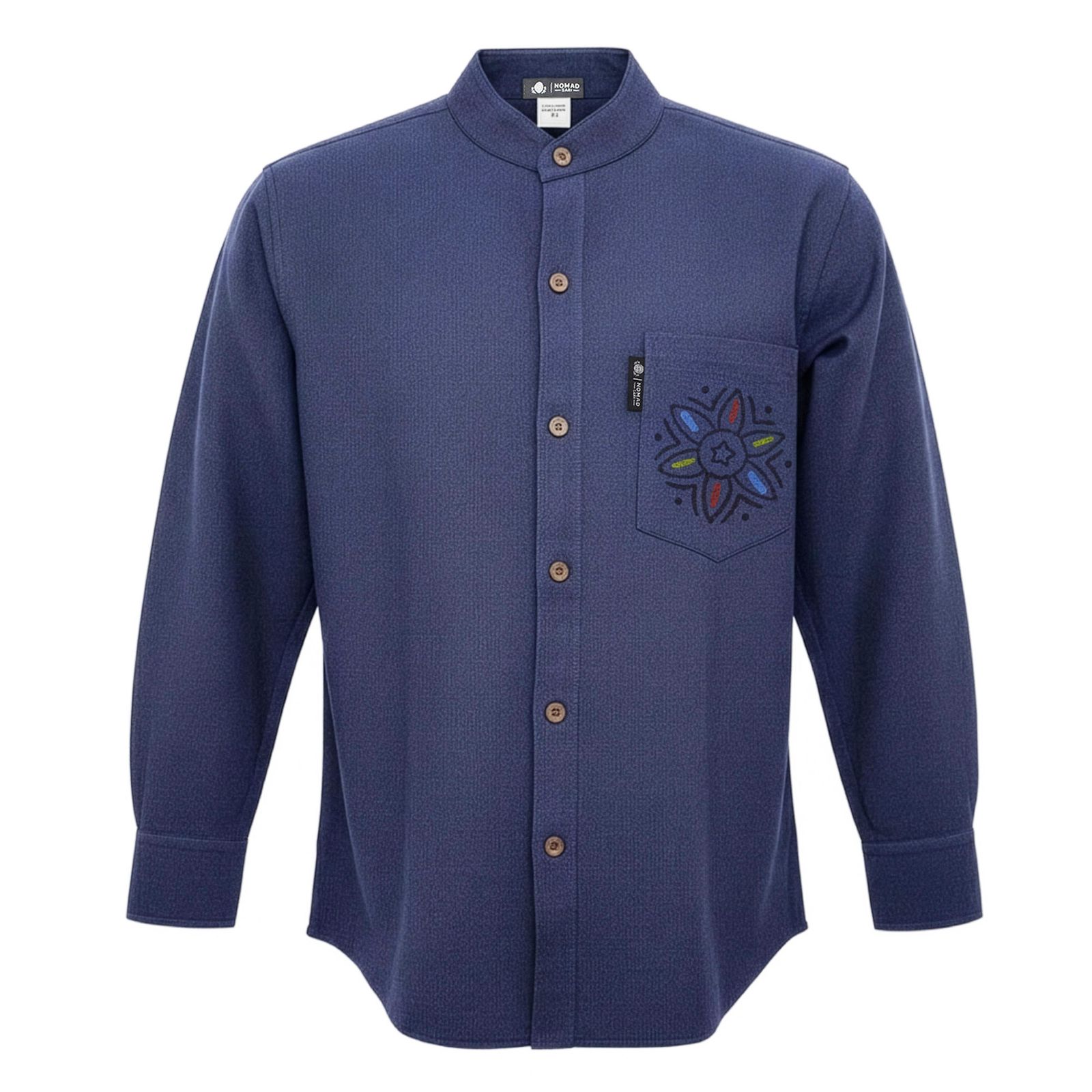Nomad Sari Kathmandu Camisa - Índigo - XL