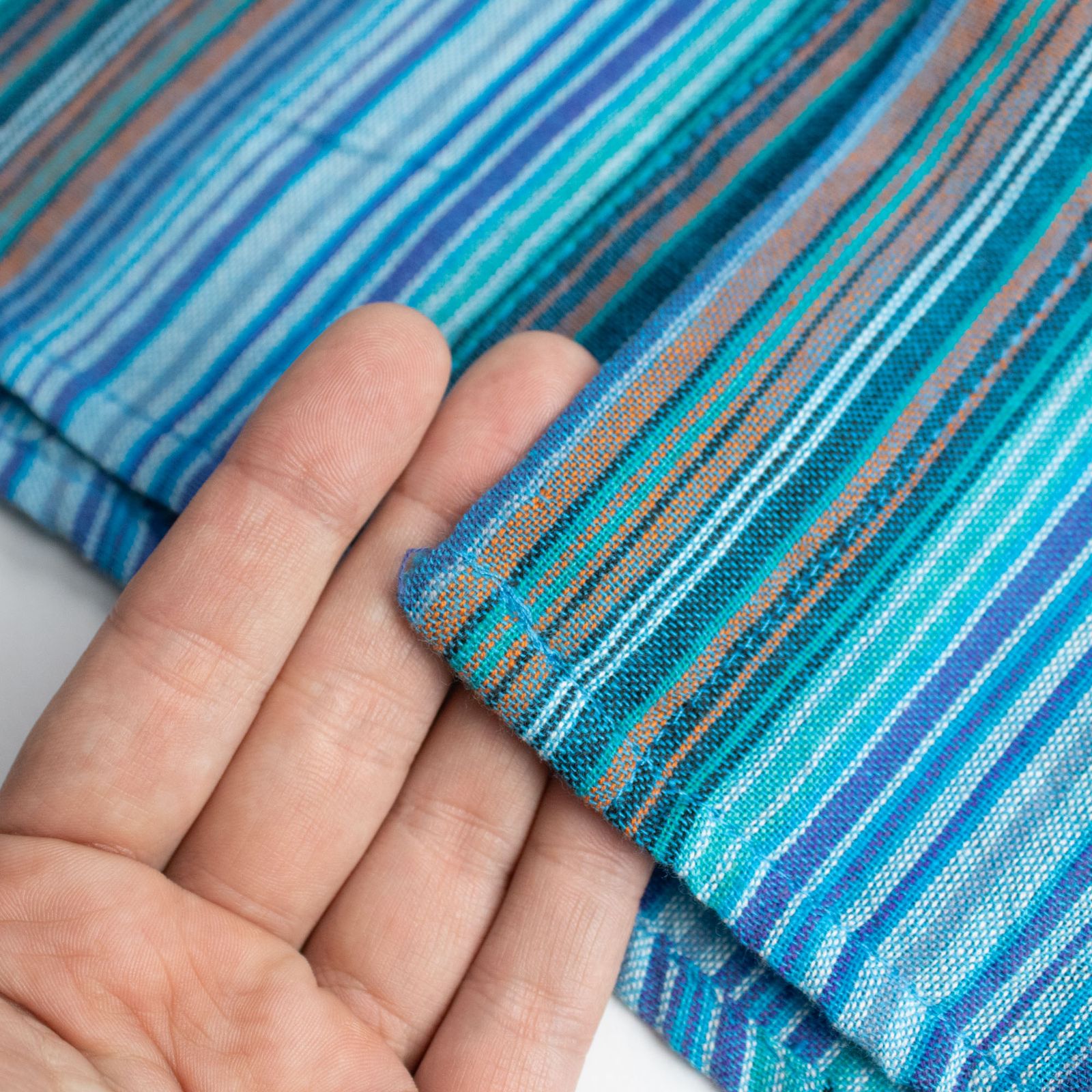 Nomad Sari Grandad Shirt - Turquesa - Mediano - Imagen 8
