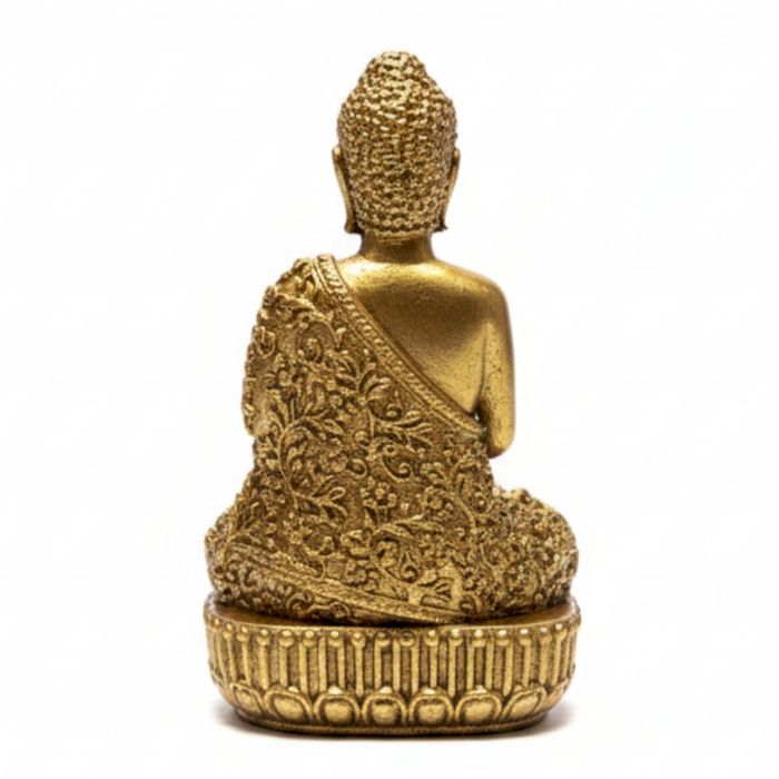 Dioses en miniatura de latón - Buda (110 g) - 76 mm - Imagen 3