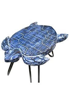 Juego de 3 maceteros de madera de Albasia - Tortugas - Imagen 6