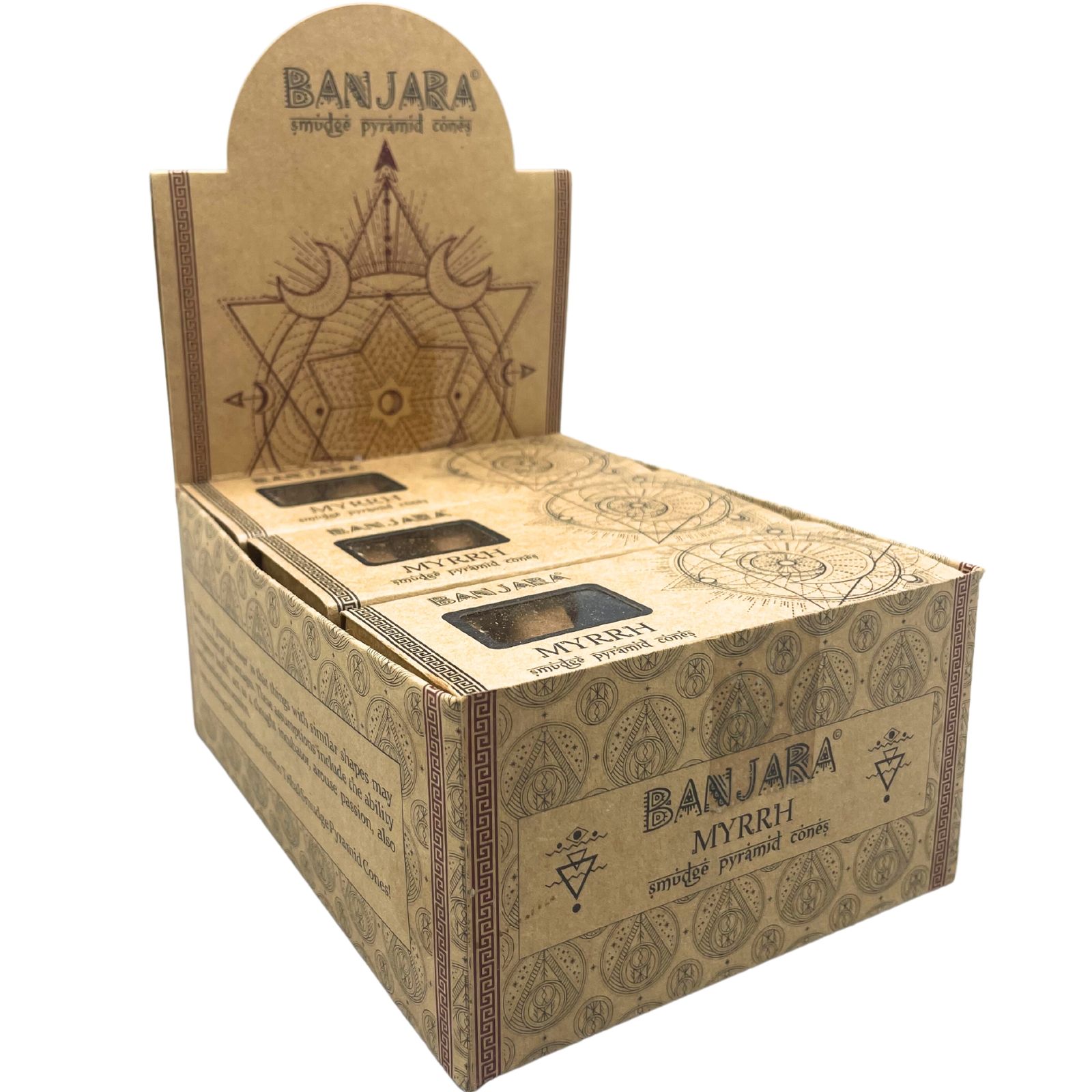 Conos piramidales Banjara Smudge - Mirra - Imagen 4