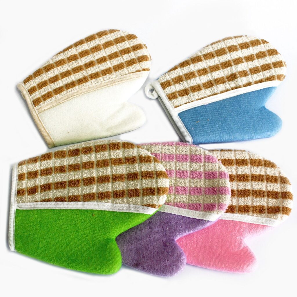 Guante de yute natural - Colores