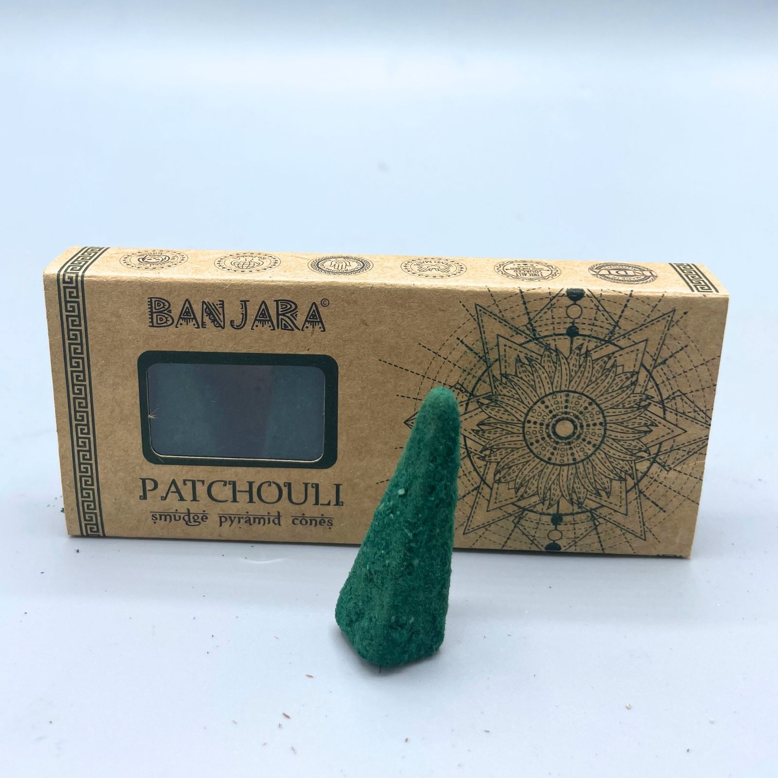 Conos piramidales Banjara Smudge - Patchouli - Imagen 6