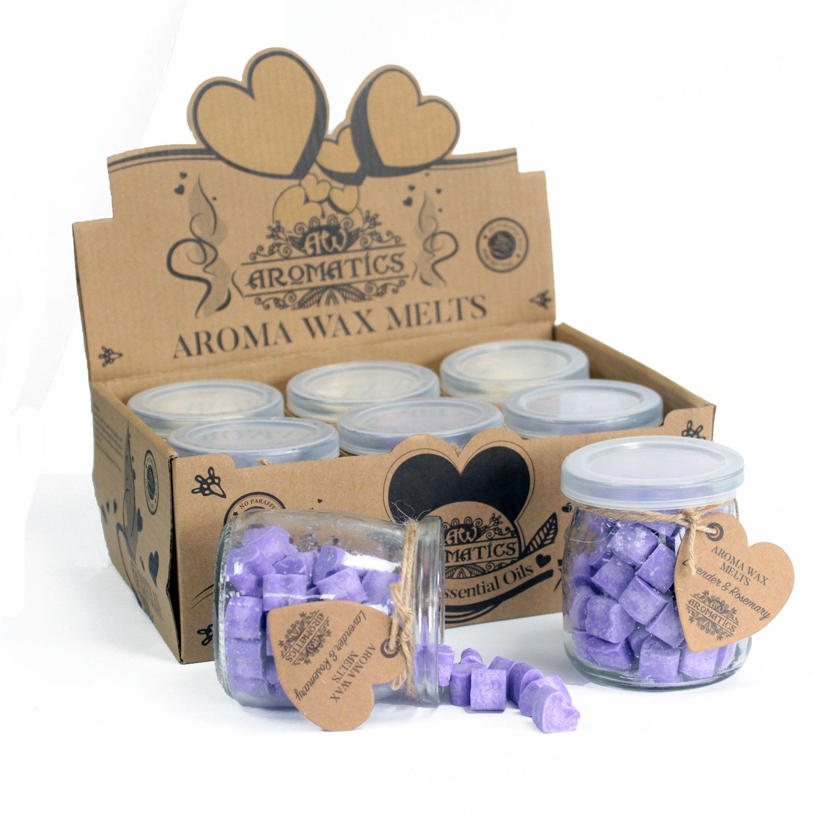 Pastillas de cera aromática - Lavanda y Romero - Imagen 4
