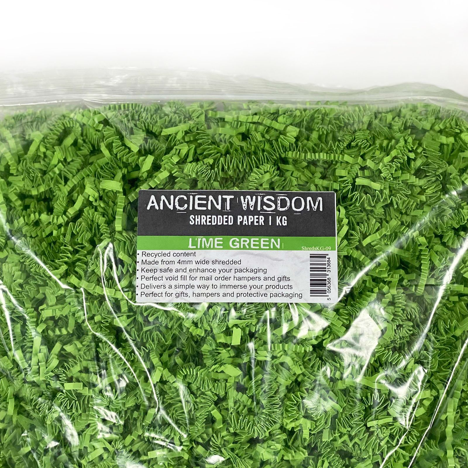 Frissure de Papier ZigZag DeLux - Vert Citron (1KG) - Imagen 2