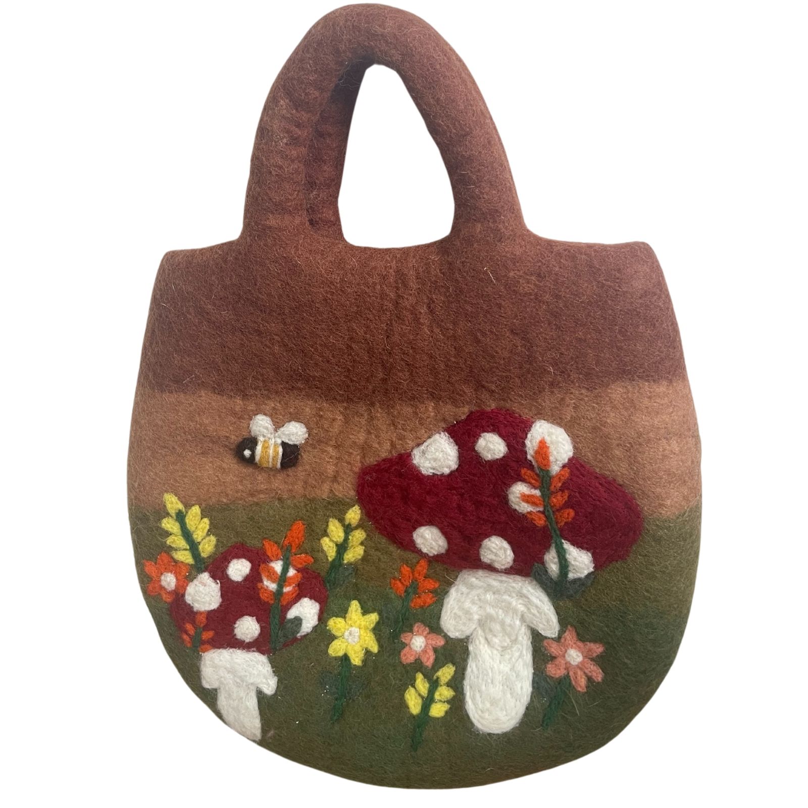 Bolsa de fieltro para jardín de setas - 35 x 27 cm - Imagen 3