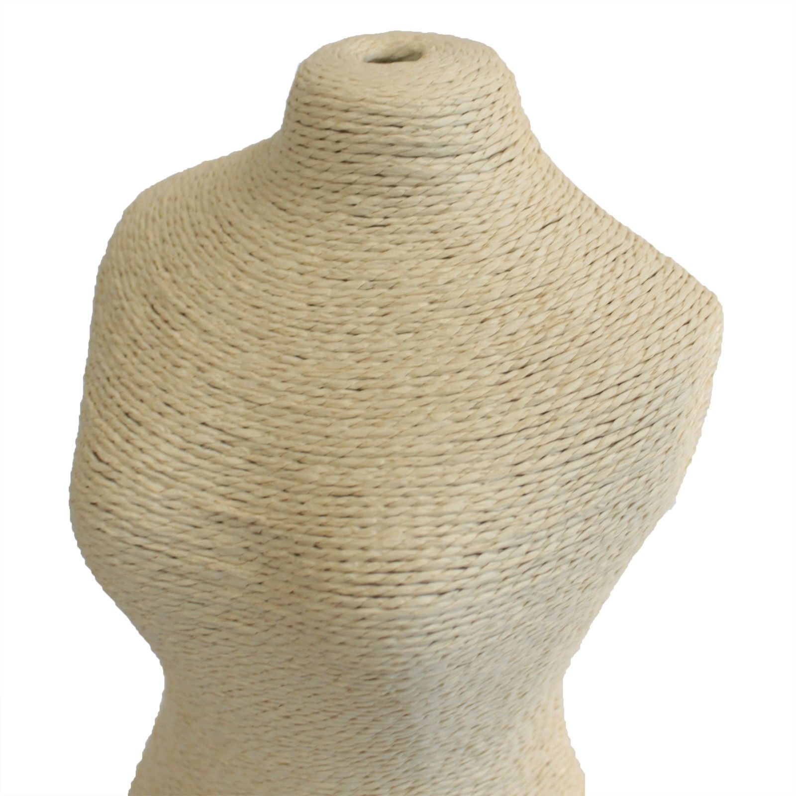 Expositor de Joyas Naturales - Maniquí de madera - Crema - Imagen 2