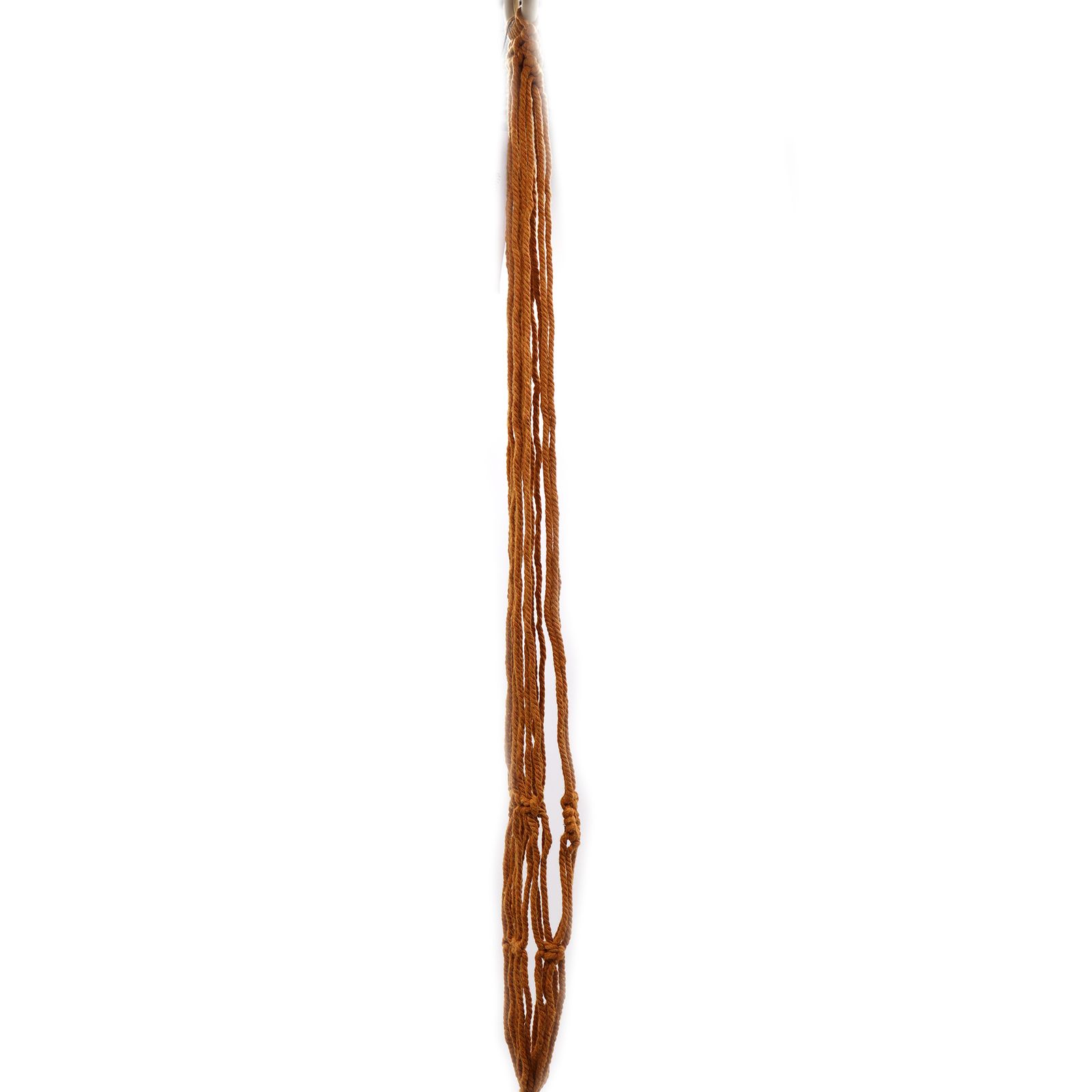Macrame Maceta Clásico - Chocolate Med Pot - Imagen 4