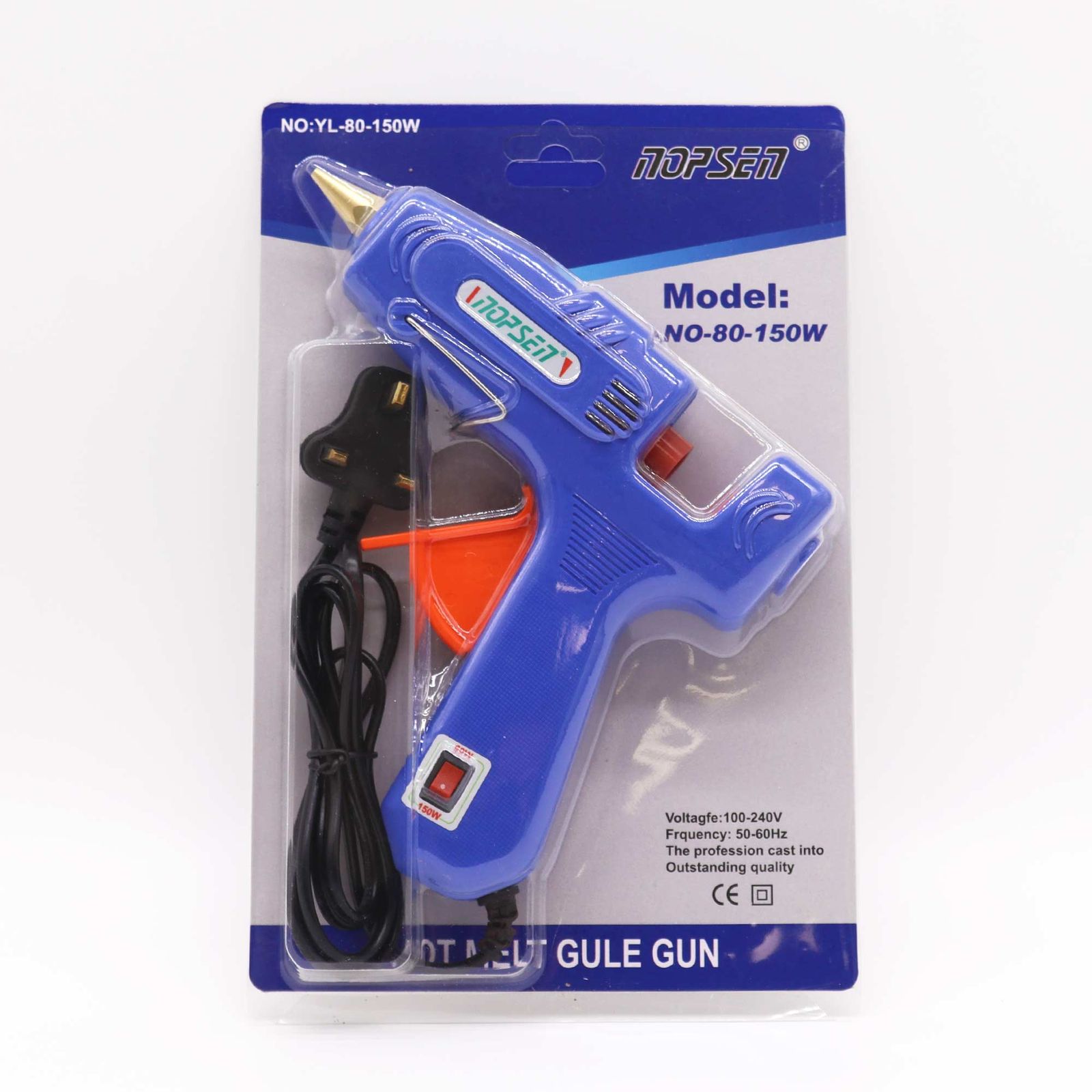 Pistola de Pegamento caliente Nopsen 80-150W Pro (enchufe UE) - para barras de 11 - Imagen 2