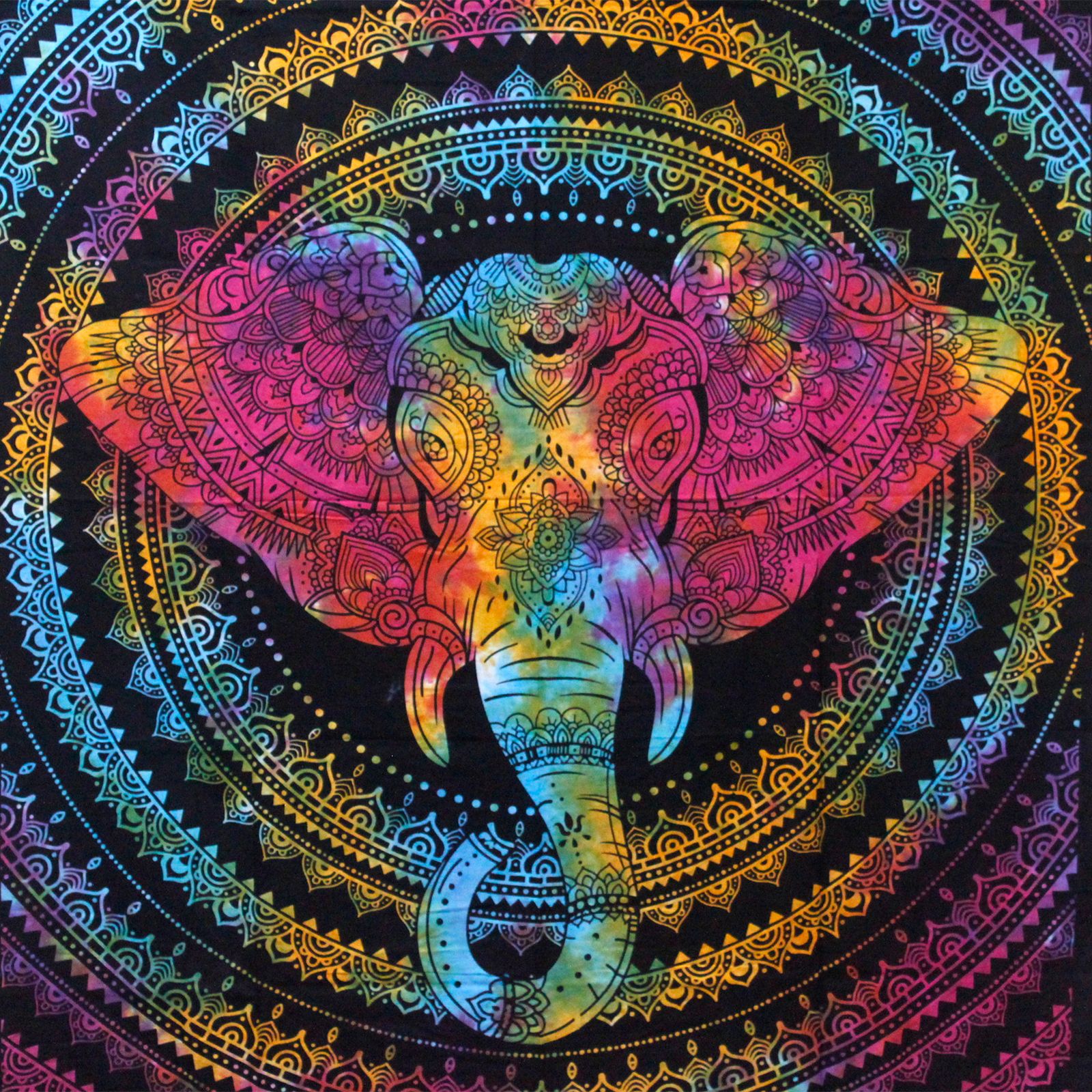 Colcha Individual de Algodón - Cabeza de Elefante - Imagen 3