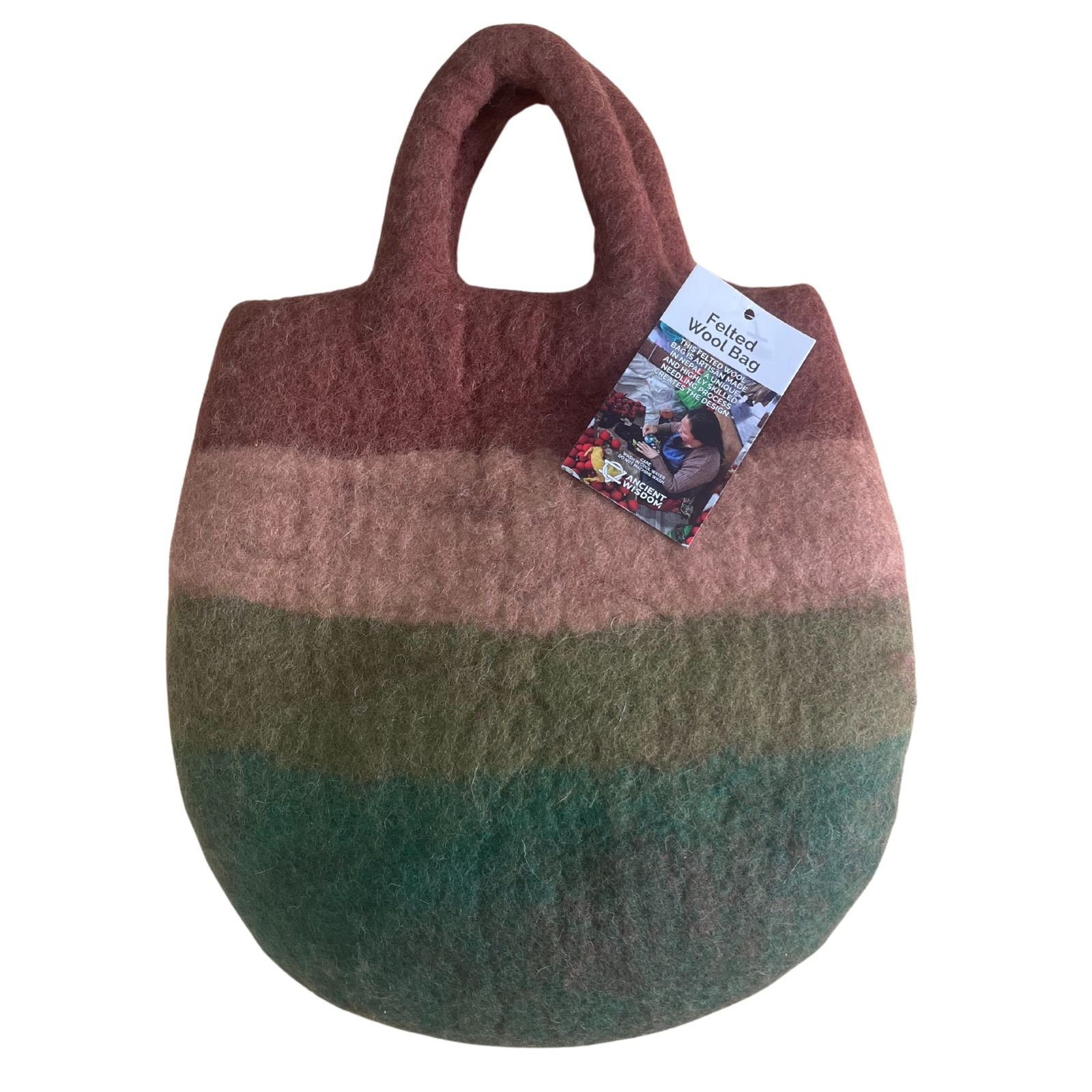Bolsa de fieltro para jardín de setas - 35 x 27 cm - Imagen 2