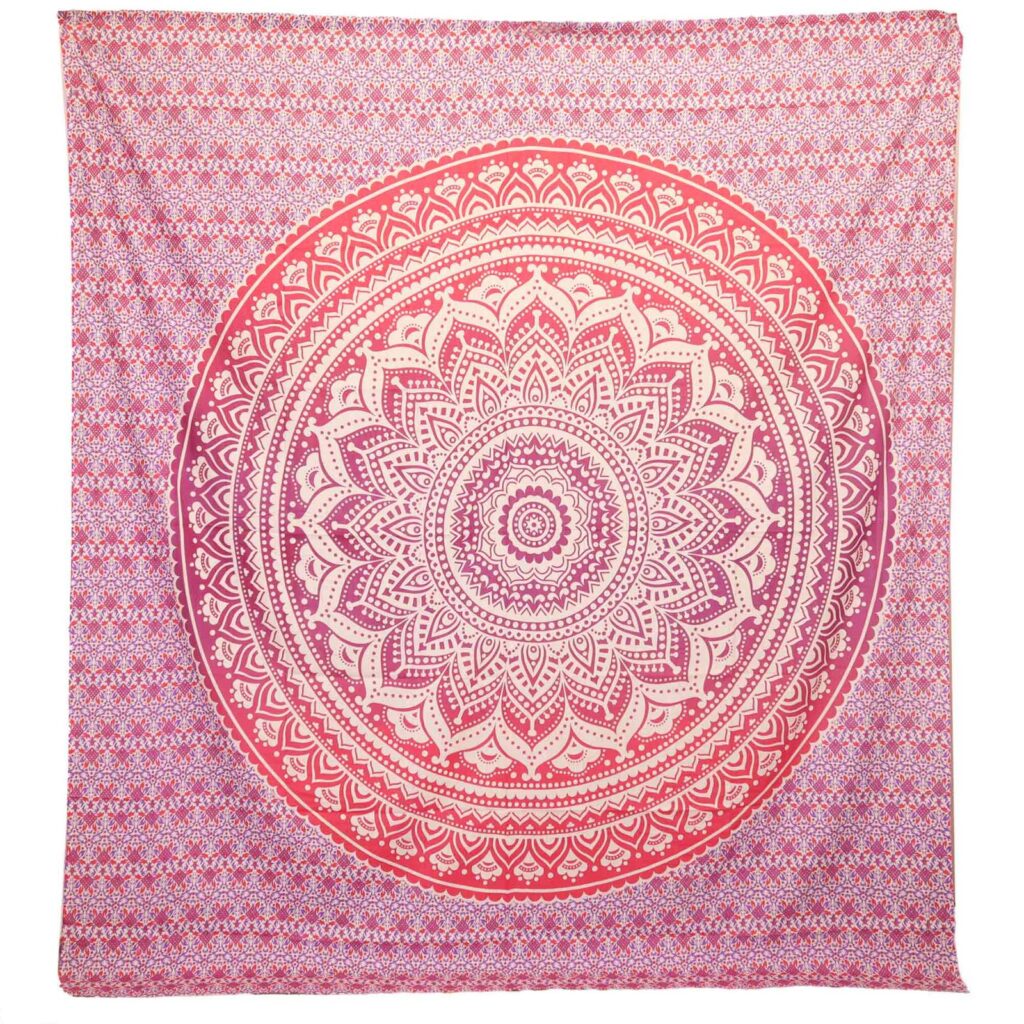 Tapiz  Pared / Pareo - Mandala - Morado