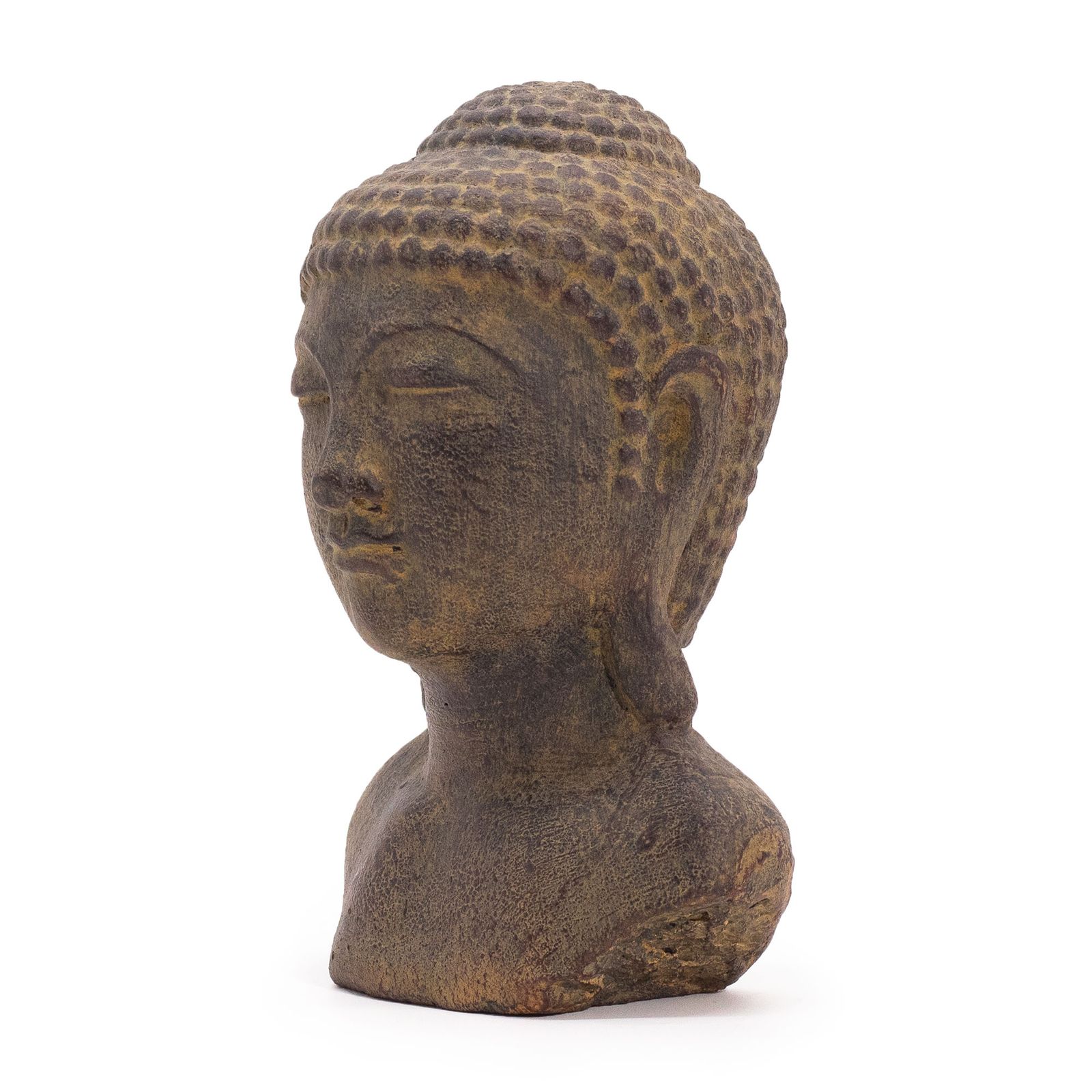 Cabeza de Buda Tranquilidad - Gris - Imagen 3