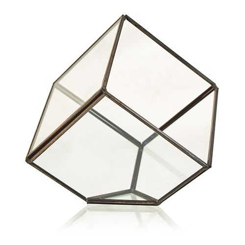 Terrario de Vidrio - Cubo en la Esquina - Imagen 3