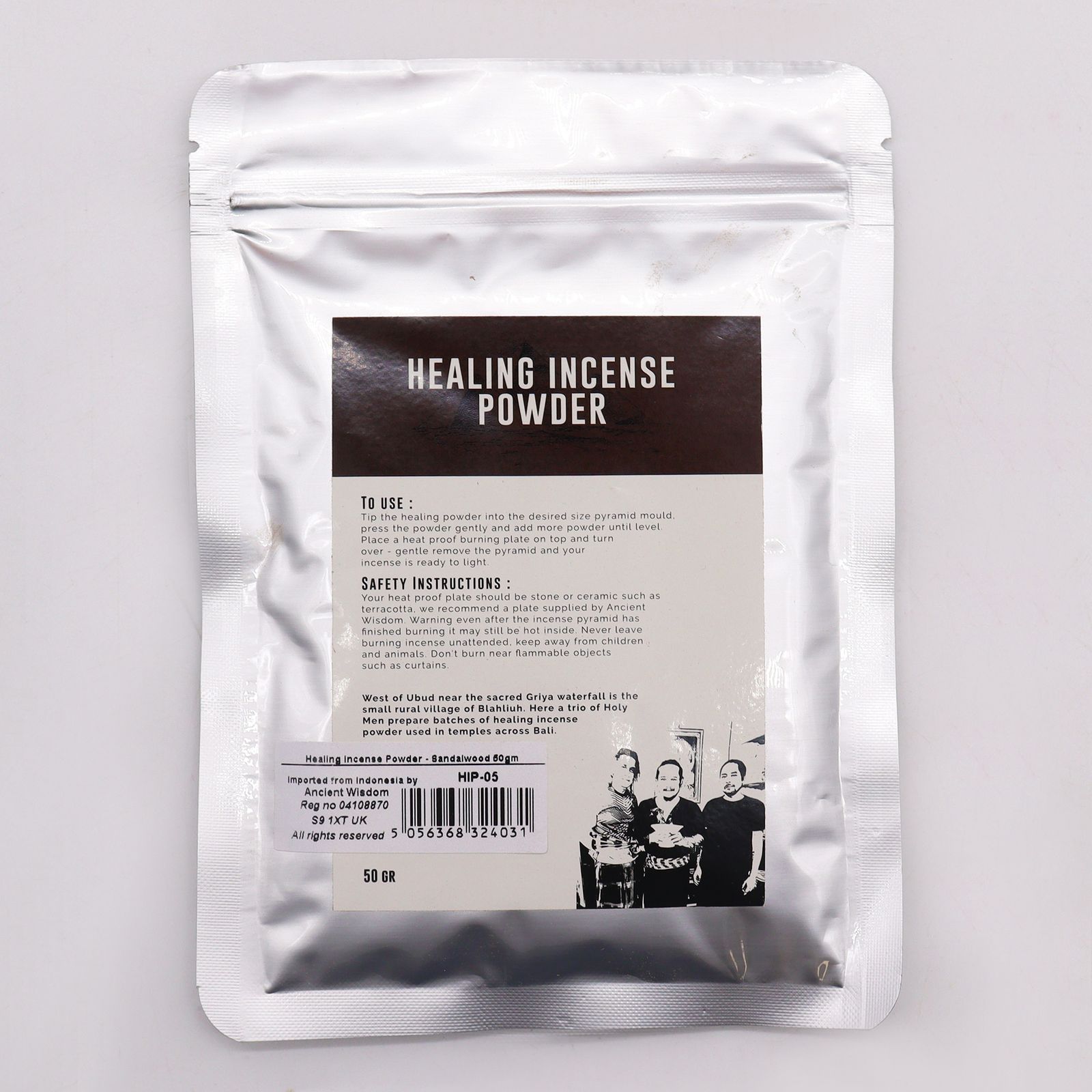 Healing Incense Powder - Sandalwood 50gm - Imagen 2