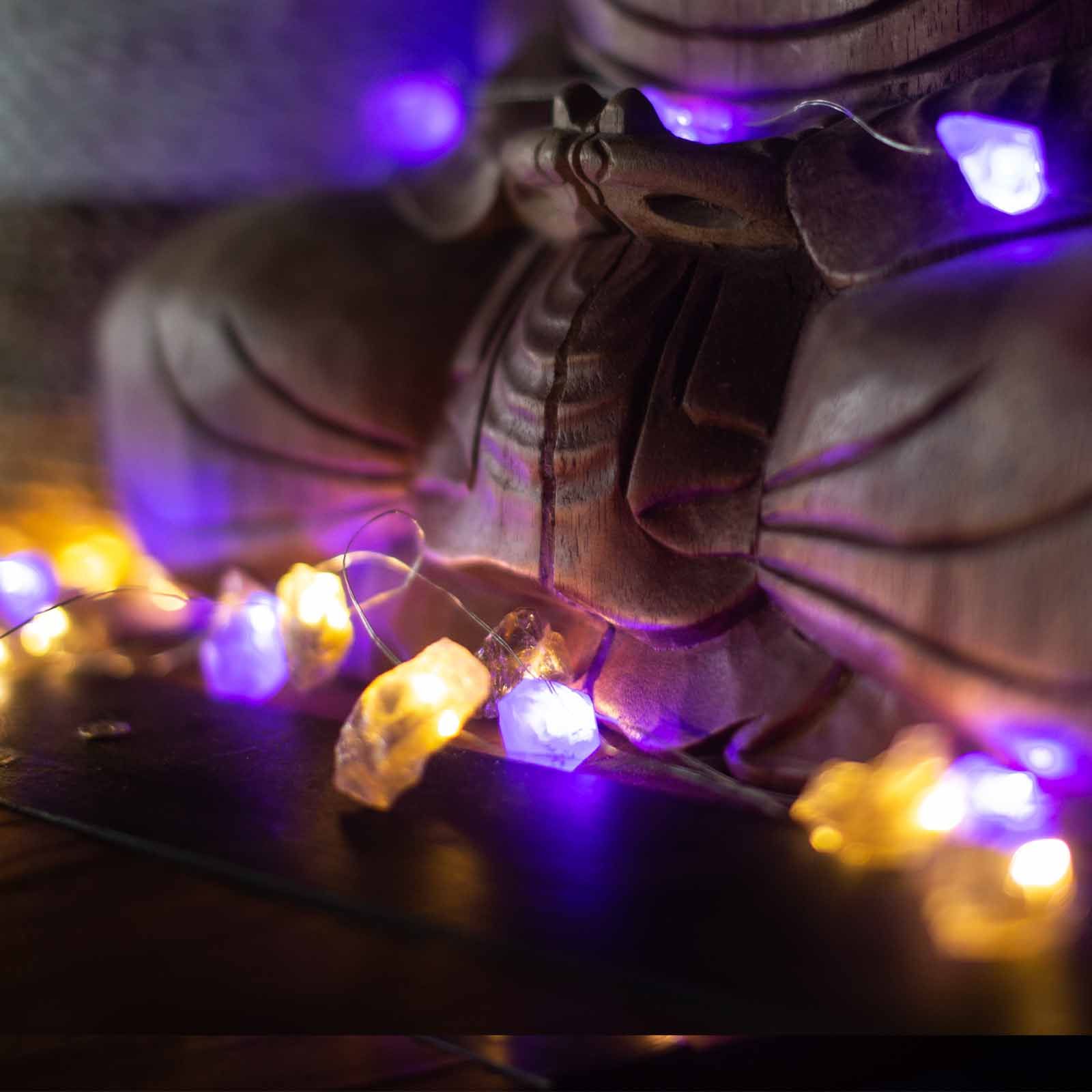 Luces de encantamiento de piedras preciosas - Rocas mixtas - Imagen 4