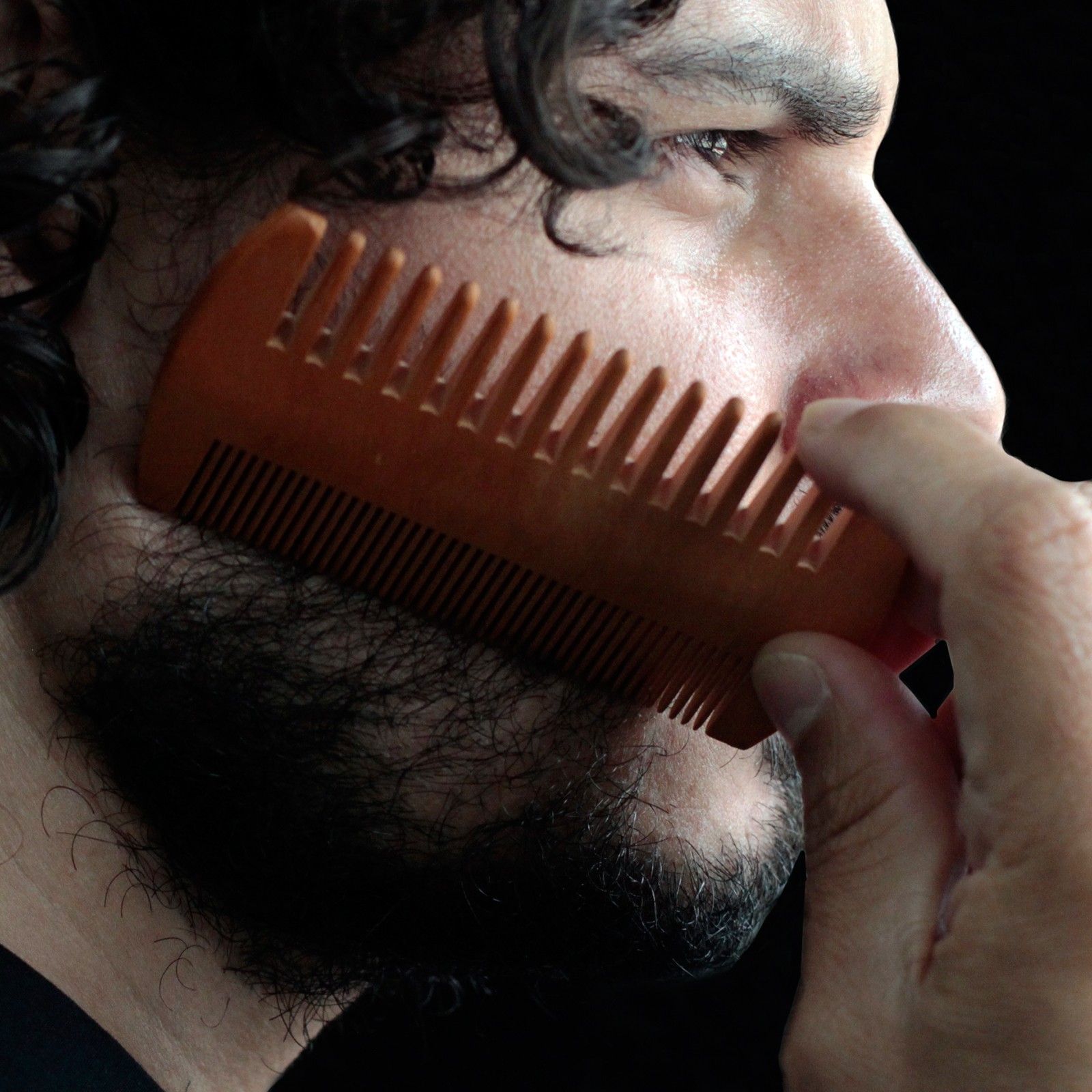 Peine de barba de dos lados - Imagen 3