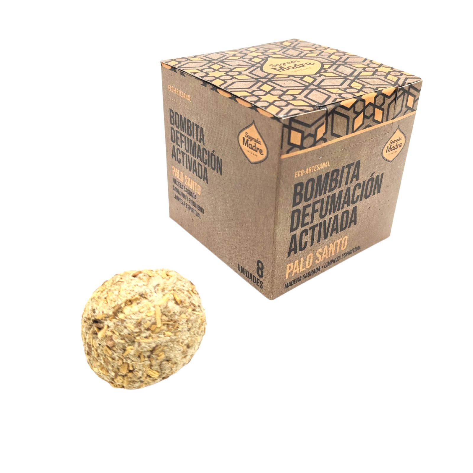 Caja de 8 Bombitas de Incienso Palo Santo - Imagen 5